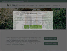 Tablet Screenshot of mosaicsouthafrica.com